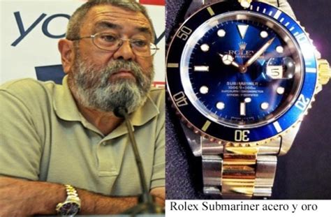 El famoso Rolex de Cándido Méndez no era tal